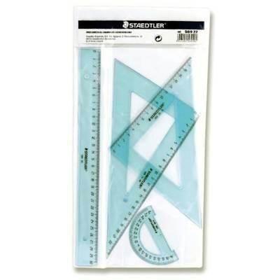 Juego Escolar 30CM Staedtler Regla 569-22