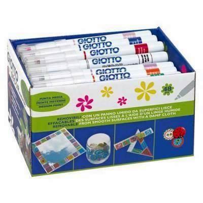 Rotulador Giotto F524600 C/48 Decor Materiales