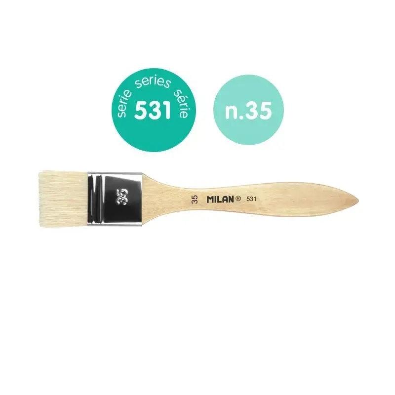 Pincel Milan madera nº35 brocha 0453135