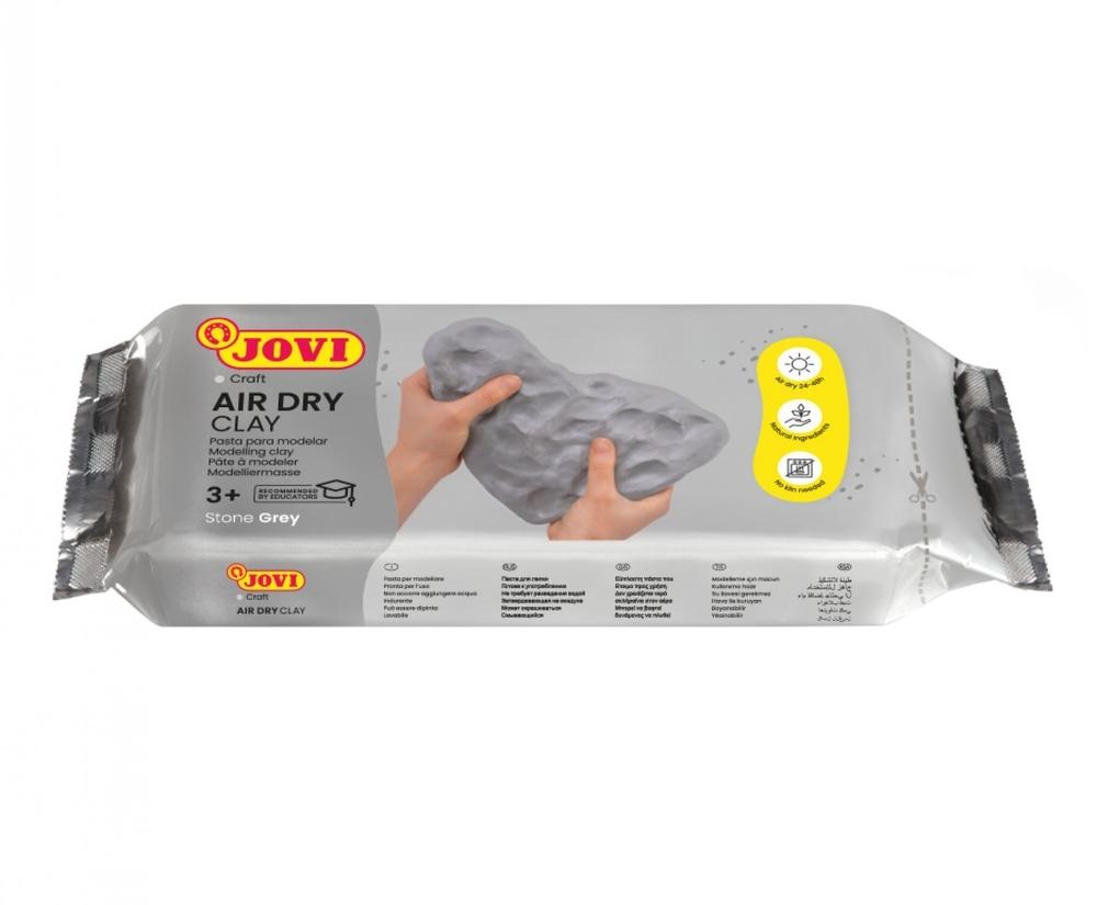 Pastilla pasta de modelar Jovi 1000g gris