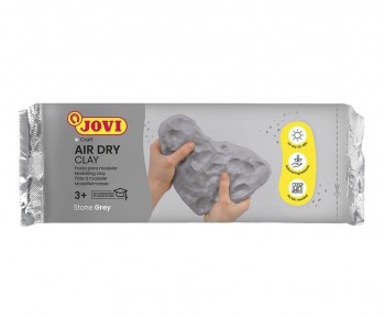 Pastilla pasta de modelar Jovi 1000g gris