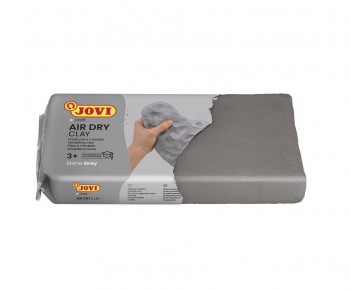 Pastilla pasta de modelar Jovi 1000g gris