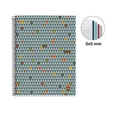 Block MiquelRius A4 120 hojas 5x5 80 gramos reciclado Ecotriangles MR2458