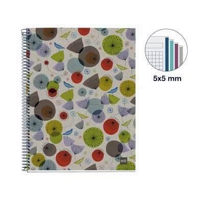 Block MiquelRius A4 120 hojas 5x5 80 gramos reciclado Ecobirds MR2459