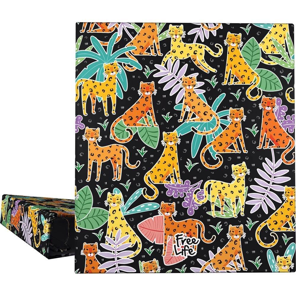 Forrado. Carpeta Anillas 4D40mm A4 LEOPARD 88172641