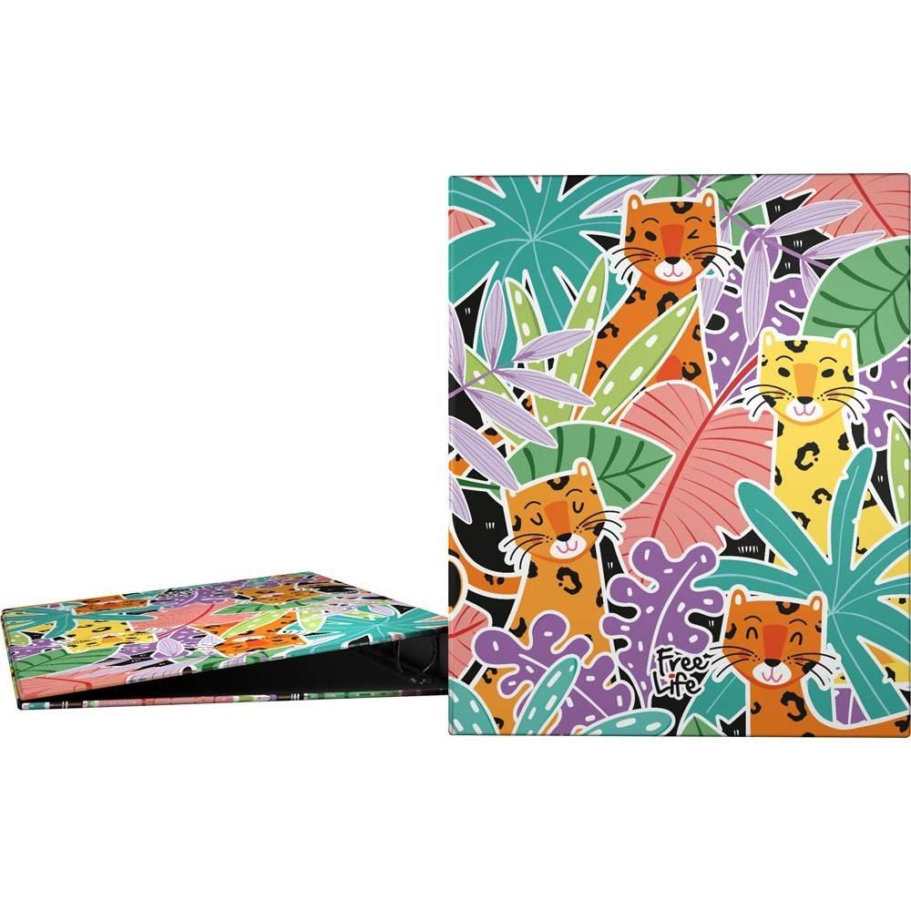 Forrado. Carpeta Anillas 4D25mm A4 LEOPARD 88142641