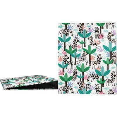 Forrado. Carpeta Anillas 4D25mm A4 ZEBRA 88142640