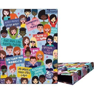 Forrado. Carpeta Anillas 4O20mm A5 MOVE ON 88202647