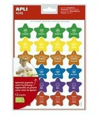 Blister gomets Apli 19224 motivacionales 12H. removibles