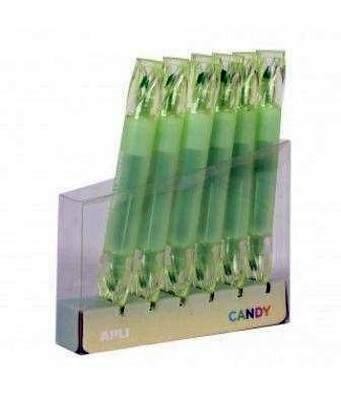 Rotulador Apli 18278 fluor candy verde blister 6 UDS.