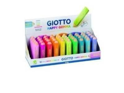 Giotto Happy Gomma. Display 40 Uds. F233800