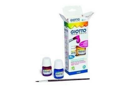 Giotto Témpera Surtido 25 Ml. Est. 6 Uds +  Pincel F356600