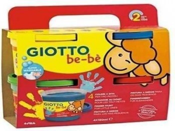 Giotto Be-Bè Pintura A Dedos 4X150 G F467200