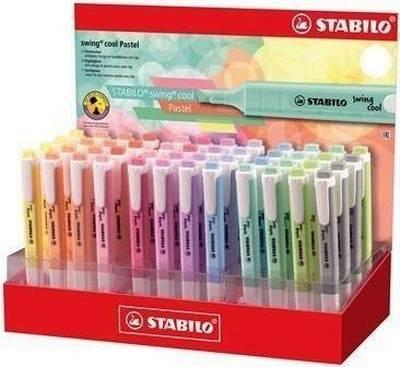 Exp. Rotuladores fluorescentes Stabilo Swing pastel 48 uds. std 275/48-08-2