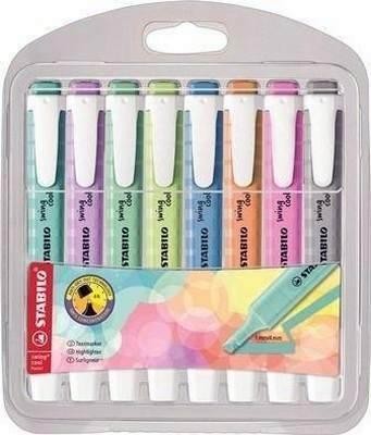 Rotuladores fluorescentes Stabilo Swing pastel estuche 8 unidades std 275/8-08-2