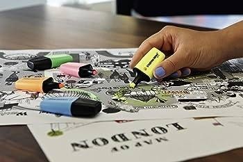 Rotulador STABILO BOSS MINI 07/3-2-02 estuche cartón 3 uds.