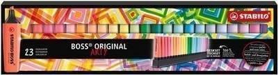 Rotulador fluorescente Stabilo Boss Arty Line estuche 23 colores surtido 7023-01-5-20