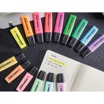 Rotulador Fluorescente Stabilo Boss colores calidos estuche/10 COL. 70/10-1-20 Arty Line