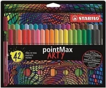 STABILO pointMax ARTY LINE estuche cartón 42 uds 488/42-1-20
