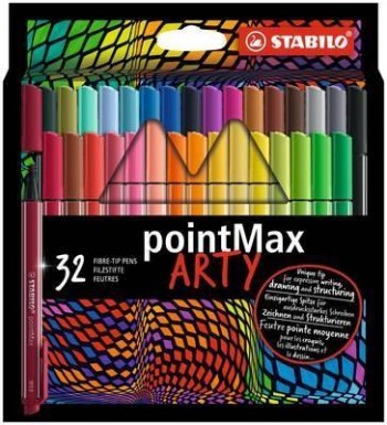 STABILO pointMax ARTY LINE estuche cartón 32 uds 488/32-1-20
