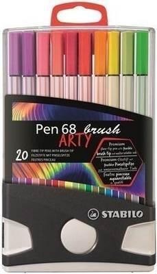568/20-021-20 STABILO Pen brush ARTY LINE estuche Color Parade 20 uds.
