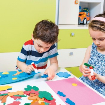 Goma Eva Apli Fluorescente STD.13556 B/4H. 20X30