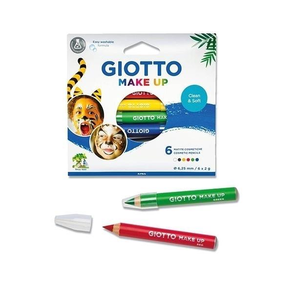 Lápiz cosmético Giotto Make Up - Colores surtidos - Pack 6 ud F474200