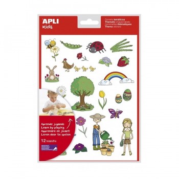 Gomets temáticos Apli  en bolsa