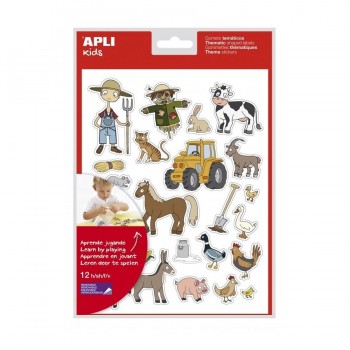 Gomets temáticos Apli  en bolsa