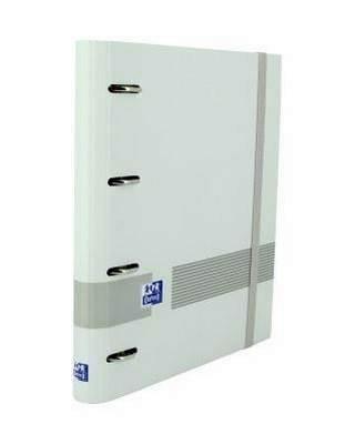 Carpebloc pizarra Oxford 400158661 A4+ recambio 80H 90G cuadros 5x5 GRIS