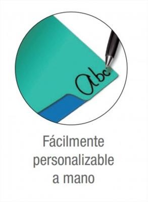 Separador cartulina Oxford 400149957 A4 10 posiciones 10 colores