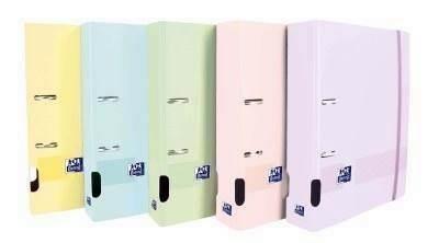 Archivador palanca Oxford 400160092 A4+ POLYFOAM 70mm pastel