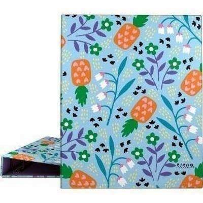 88142642 EC2 forrado carpeta 4 anillas 25mm A4 Flower