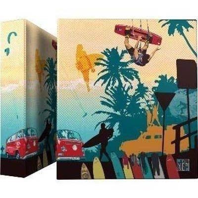 88172651 DI2 forrado carpeta 4 anillas 40mm A4 Sunshine