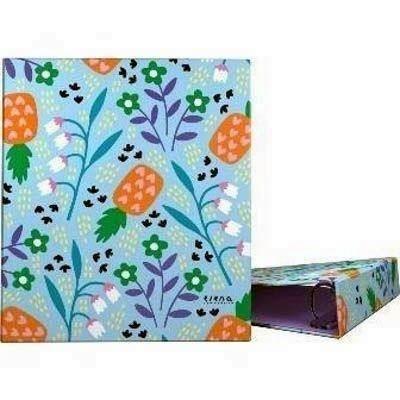 88172642 EC2 forrado carpeta 4 anillas 40mm A4 Flower