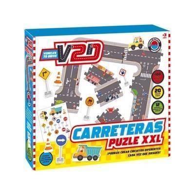 V2D002 PUZLE XXL INFINITO - CARRETERAS IMAGILAND