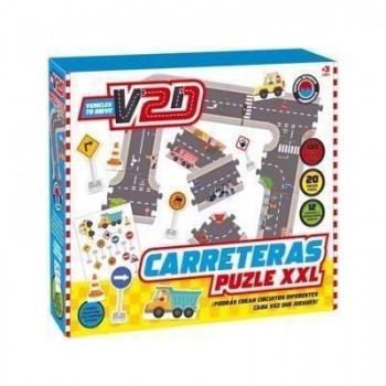 V2D002 PUZLE XXL INFINITO - CARRETERAS IMAGILAND