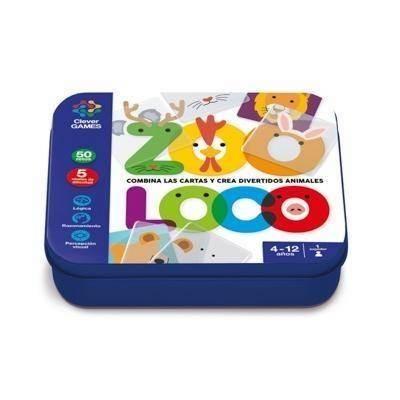 CGM001 JUEGOS INTELIGENTES ZOOLOCO CAJA METÁLICA IMAGILAND
