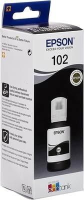 Ink bottle EPSON 102 EcoTank negro C13T03R140