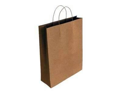 Bolsa papel kraft Poessa M