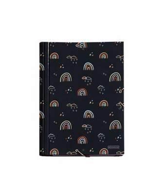 Carpeta con solapas y gomas A4 Rainbow MR Azul MR14926