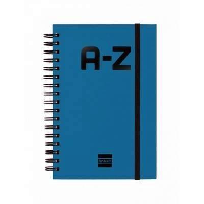 Indice espiral Finocam A-Z PP. 10x15 Azul 8511510
