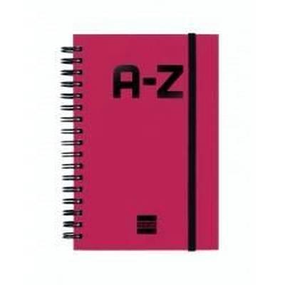 Indice espiral Finocam A-Z PP. A5 Magenta 8511698