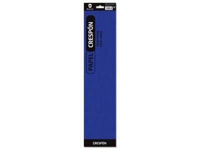 PAPEL CRESPON AZUL MARINO. 50x250MM 320661