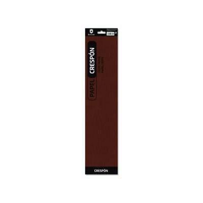 PAPEL CRESPON MARRON. 50x250MM 320665