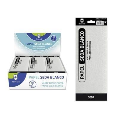 PAPEL SEDA LISO BLANCO. BOLSA 10 HOJAS 321726