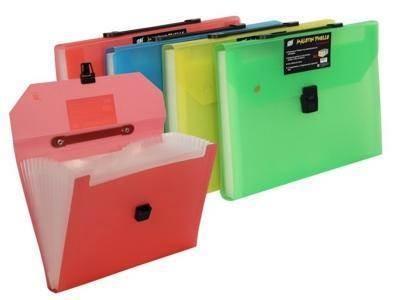 MALETIN FUELLE BISMARK 12 B. PP NEON TRANS. 541880