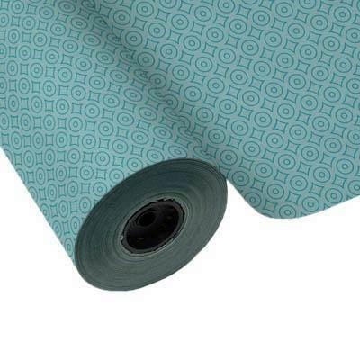 Bobina fantasia litos 31cm 3150101T Pryse 2kg geometrico circulos celeste