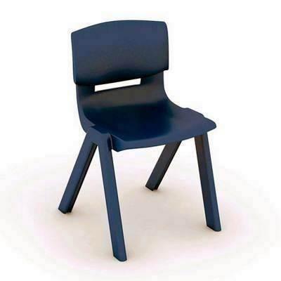 Silla apilable Elite Impara PP altura 26cm azul