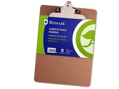 CARPETA MADERA C/PINZA BISMARK A5 327467